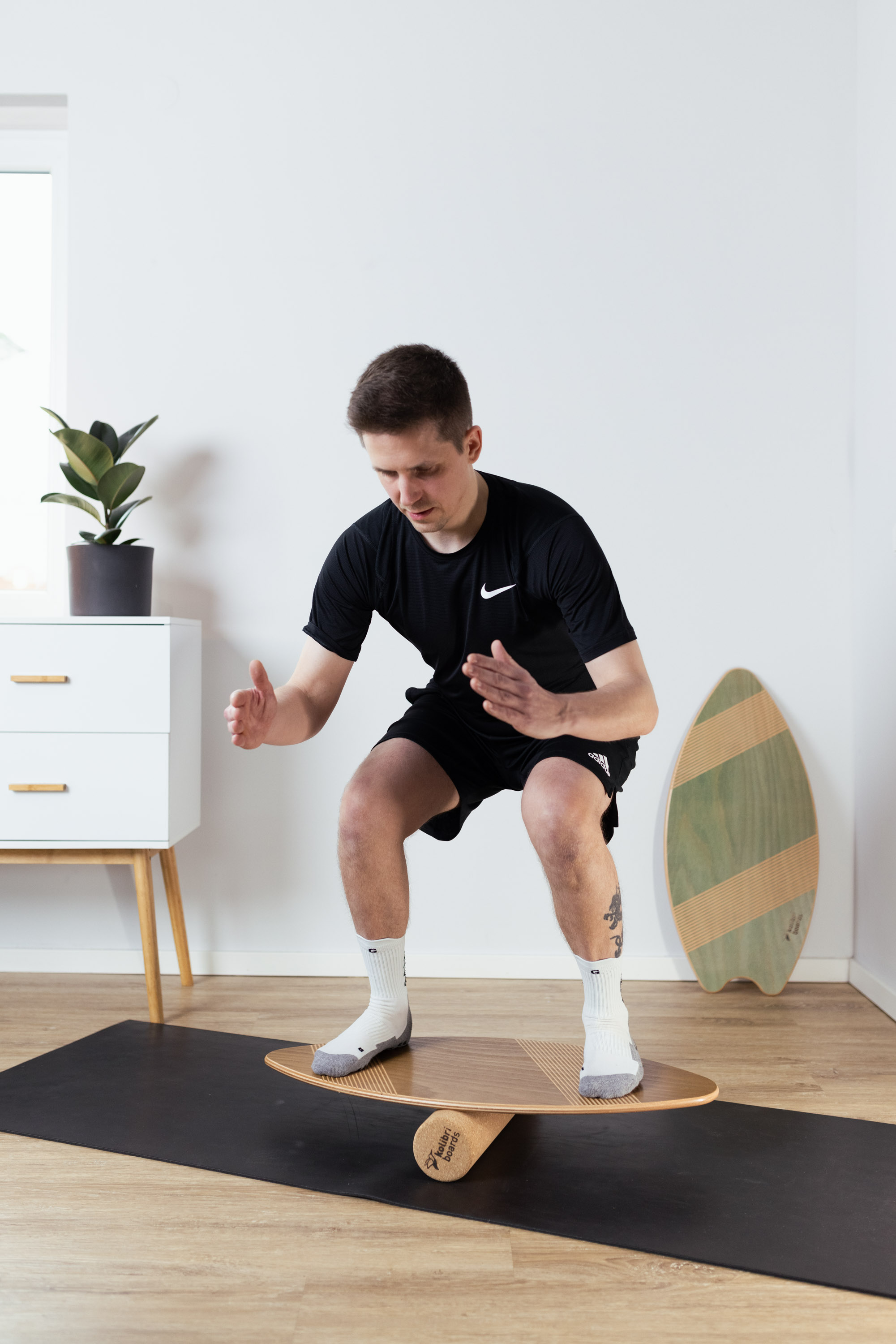 Übungen Balance Board