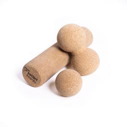 Faszienset Kork Ball groß + Duoball + Rolle