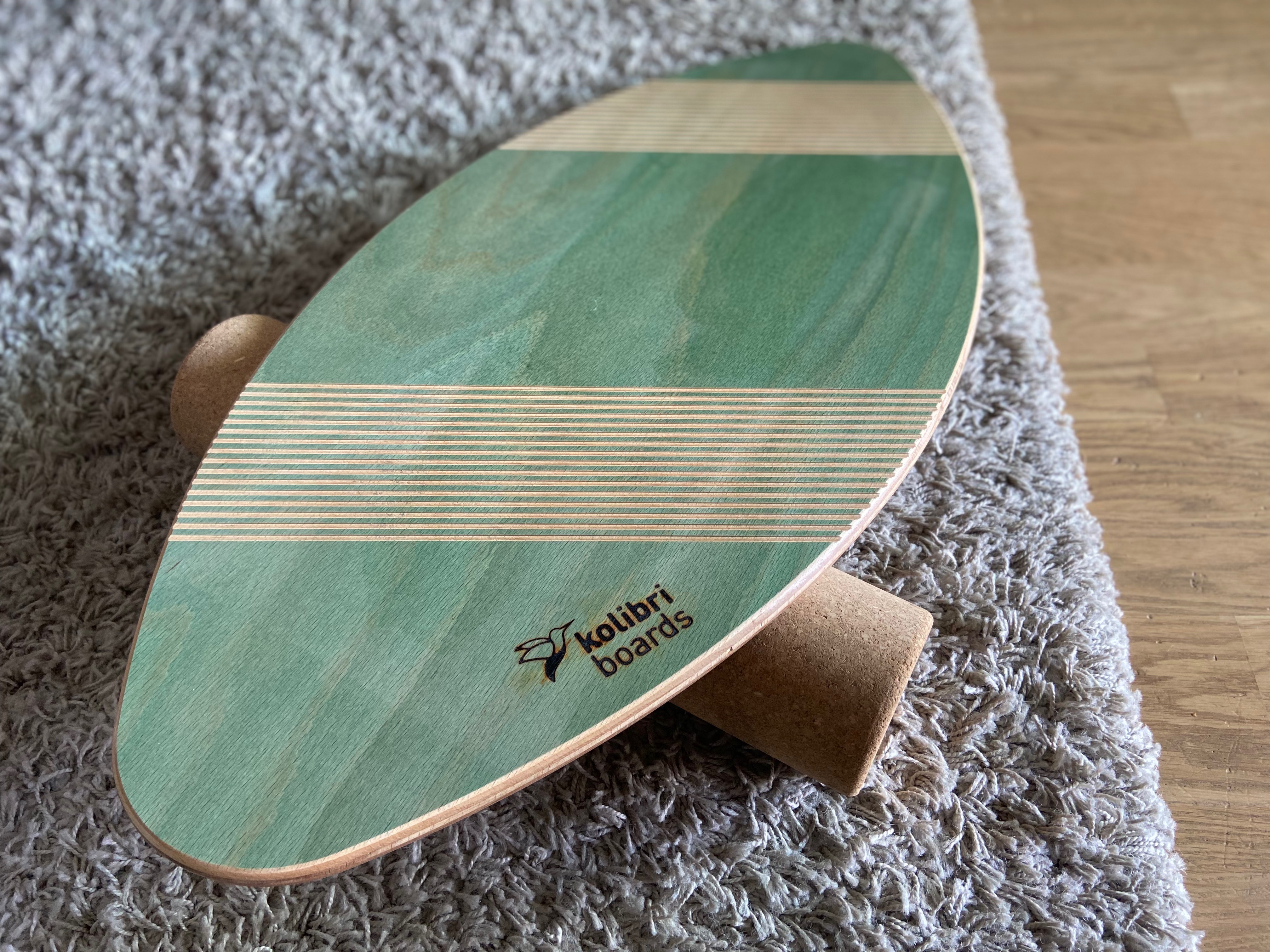 Balance Board auf Teppich