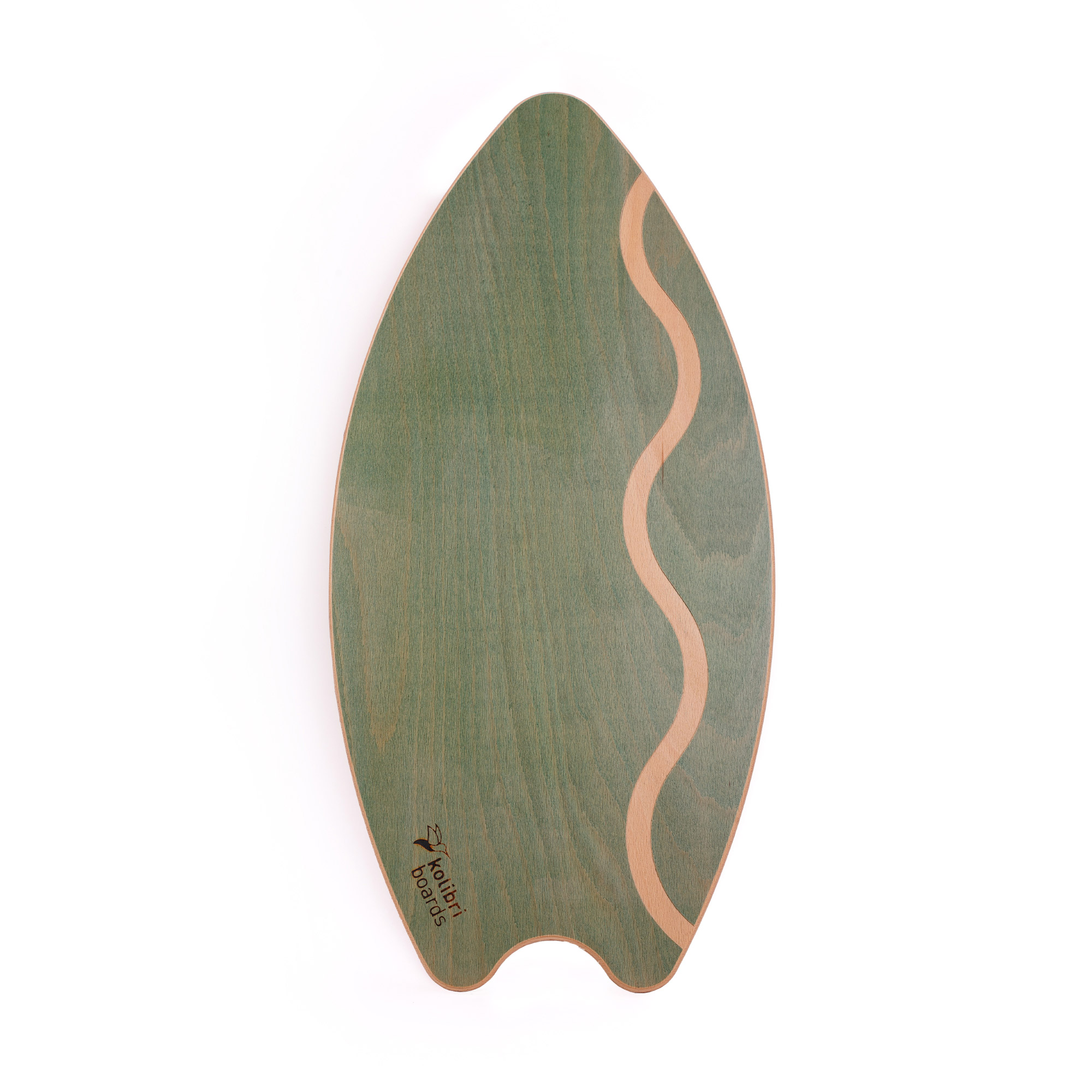 kolibri boards - Balance Board wave - grün
