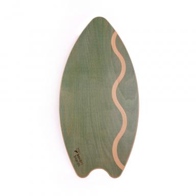 kolibri boards - Balance Board wave - grün