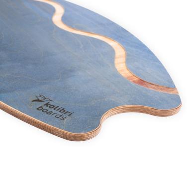 kolibri board Wave blau - Logo
