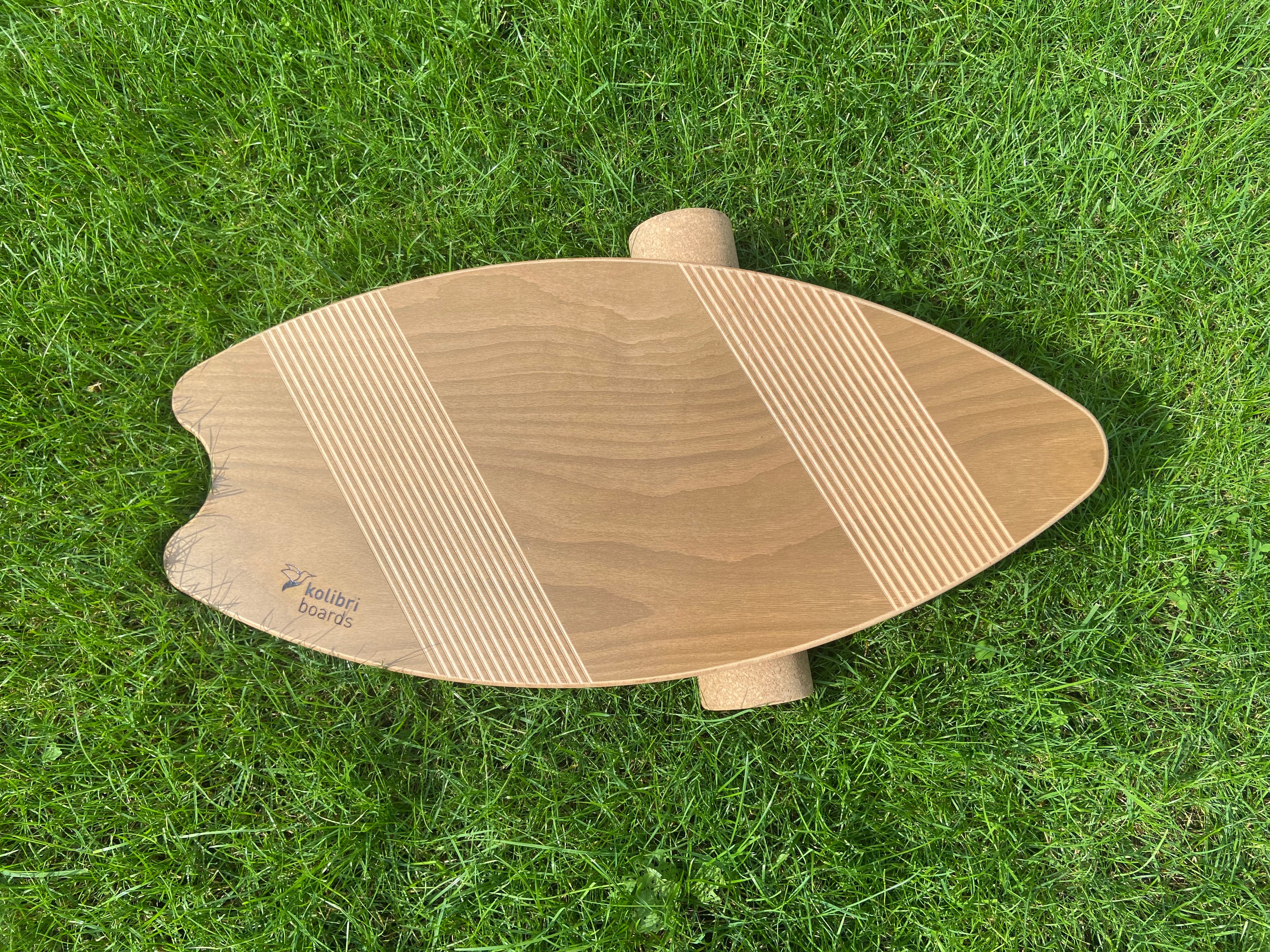Balance Board auf Rasen