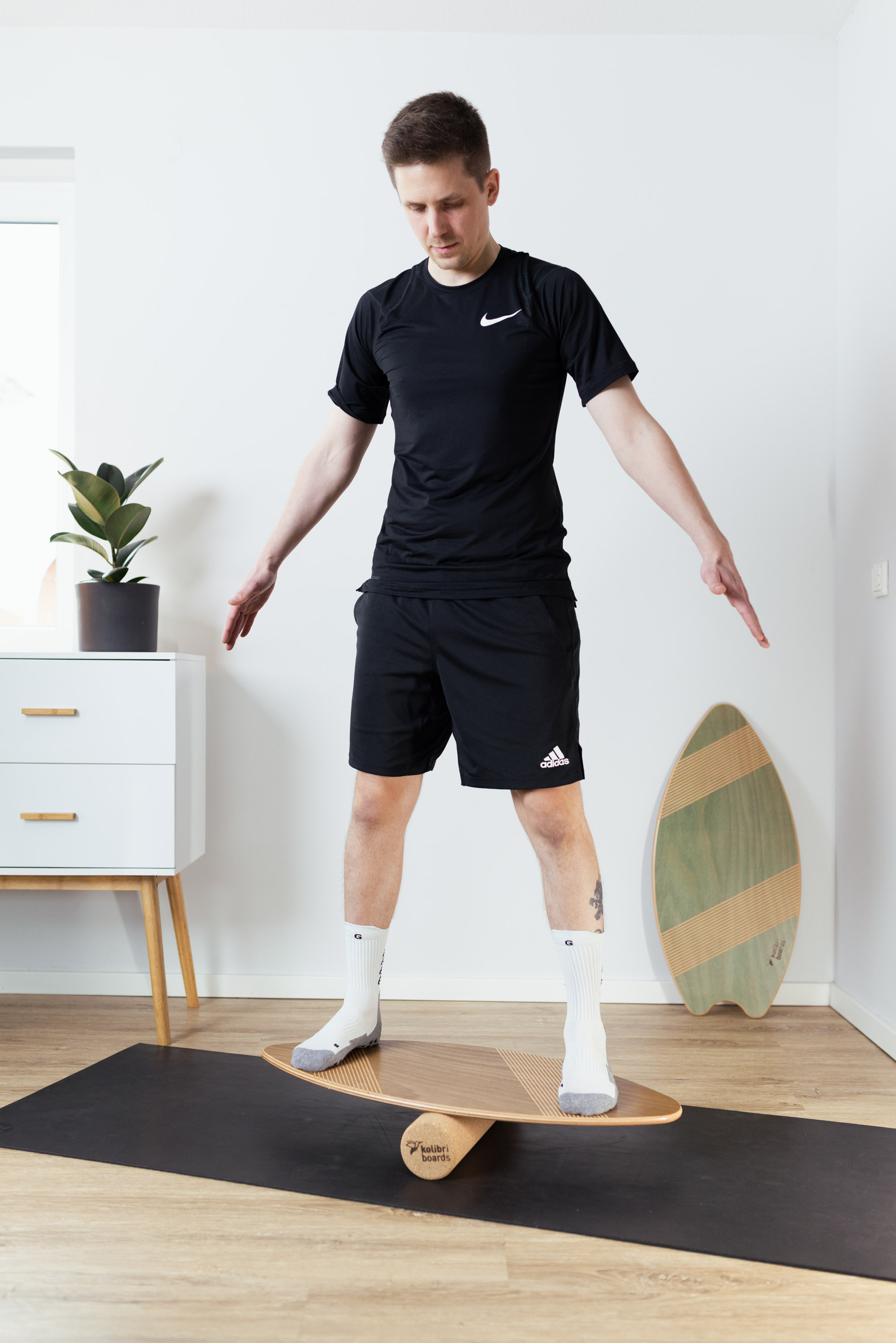 Übungen Balance Board