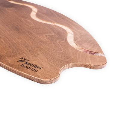 kolibri board Wave braun - Logo