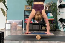 Handstand mit Balance Board - kolibri boards