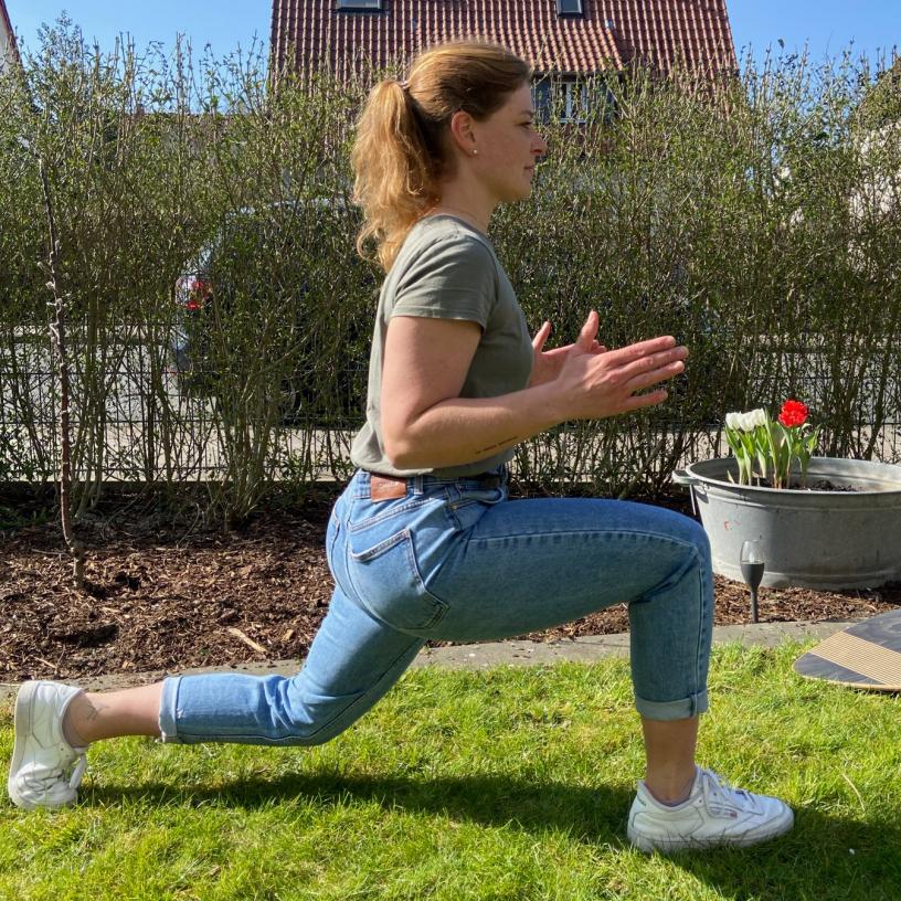 Balance Board Gleichgewicht Übung